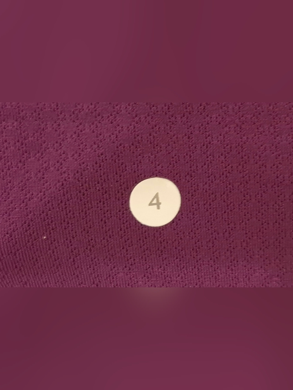Lululemon Speed Skirt Skort Spray Dye Dewberry Size 4 - Picture 5 of 5